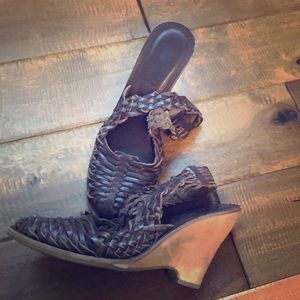 Wedge leather Michael Kors